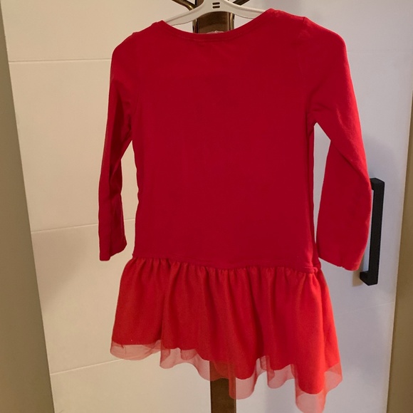 H&M Disney Minnie Dress Size 2-4 Years Red - Picture 2 of 4